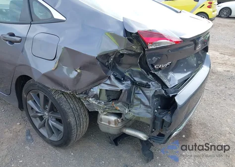 2020 Honda Civic Ex из США, поврежденный, VIN 19XFC1F36LE021648